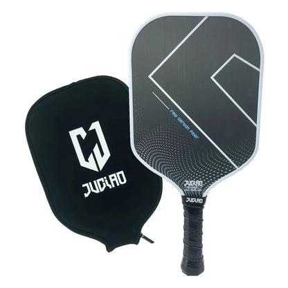 Juciao T700 Raw Carbon Fiber Pickleball Paddle with Large Sweet Spot 16MM Control & Power Pickleball Racket