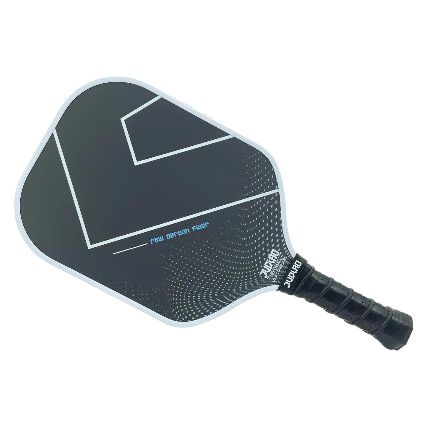 Juciao T700 Raw Carbon Fiber Pickleball Paddle with Large Sweet Spot 16MM Control & Power Pickleball Racket