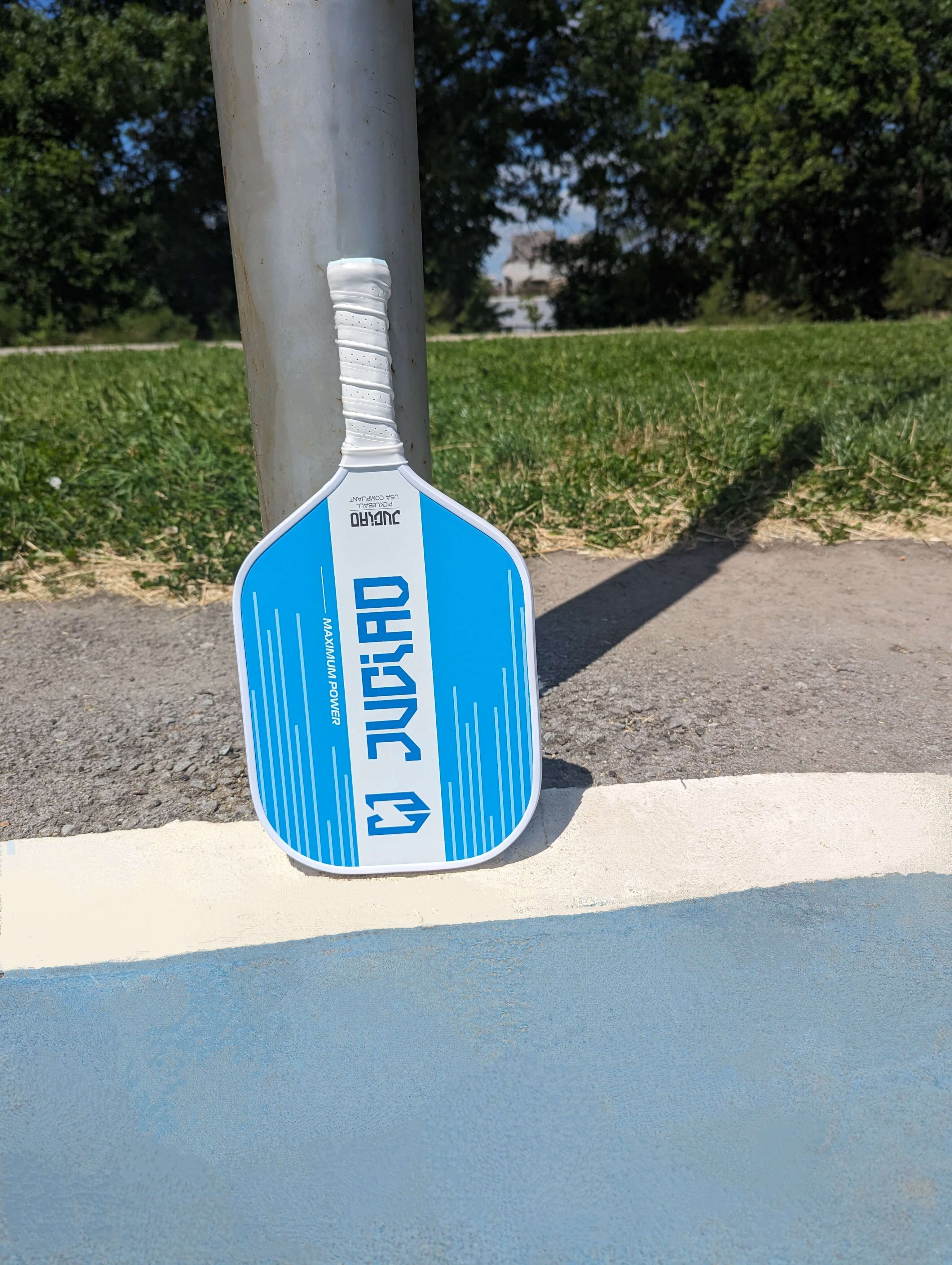 16MM BLUE CARBON FIBER GRIP PADDLE