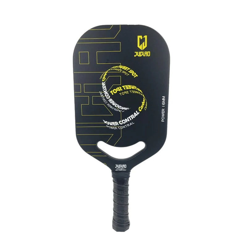 Thermoformed Pickleball Paddle with High Grit & Spin Unibody Edgeless Design Increase the Sweet Spot Pickleball Racket